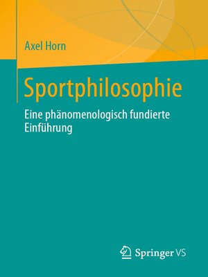 cover image of Sportphilosophie